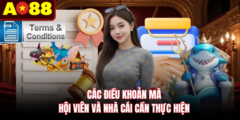 Các điều khoản mà hội viên và nhà cái cần thực hiện