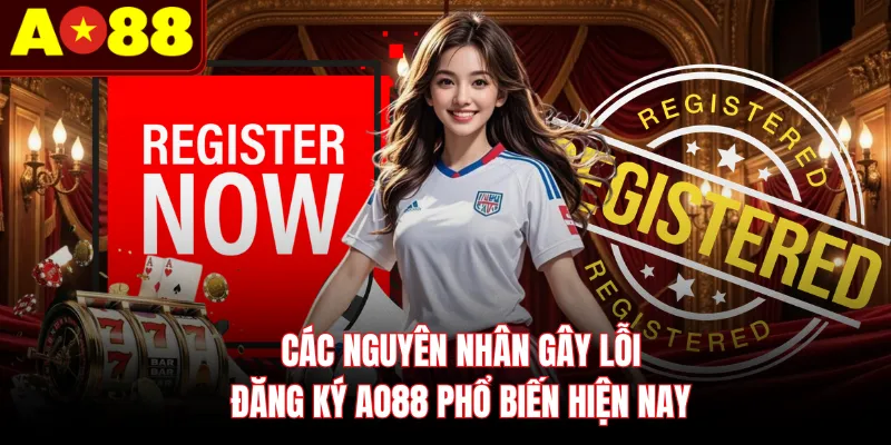 Các nguyên nhân gây lỗi đăng ký AO88 phổ biến hiện nay