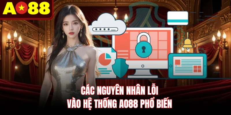 Các nguyên nhân lỗi vào hệ thống AO88 phổ biến