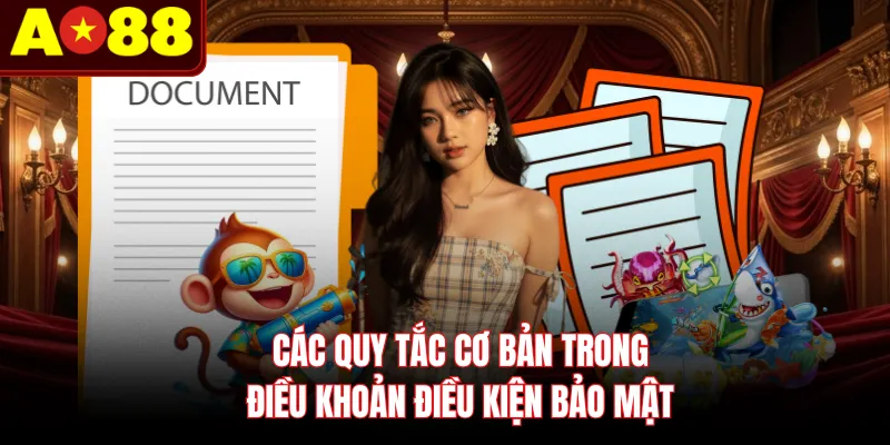 Các quy tắc cơ bản trong điều khoản điều kiện bảo mật