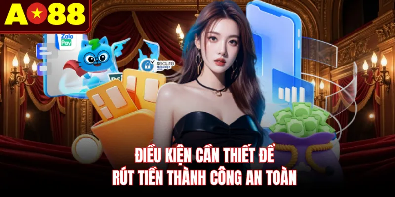 Điều kiện cần thiết để rút tiền thành công an toàn