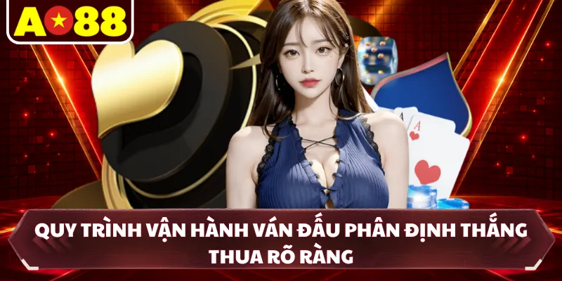 Quy trình vận hành ván đấu phân định thắng thua rõ ràng